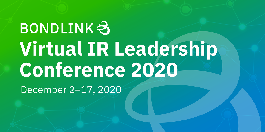2020 Virtual IR Leadership Conference